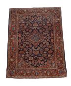 A Kashan rug