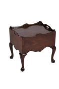 A mahogany jardinière