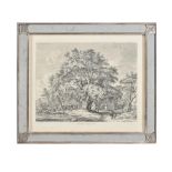 A set of eight mirror framed engravings after J. G. Strutt