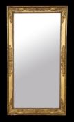 A Regency giltwood and composition picture frame wall mirror