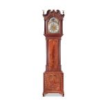 A GEORGE III MAHOGANY LONGCASE CLOCK