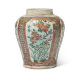 A CHINESE 'WUCAI' VASE, 17TH CENTURY