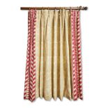 TWO PAIRS OF CURTAINS