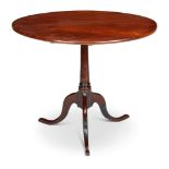 A MAHOGANY TRIPOD TABLE