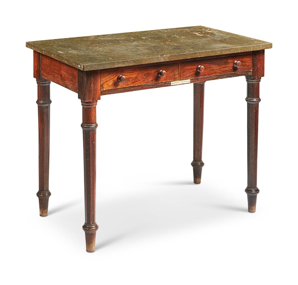 Y AN OAK SIDE TABLE, 19TH CENTURY