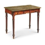 Y AN OAK SIDE TABLE, 19TH CENTURY