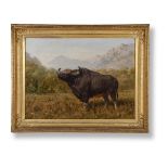 JOSEPH WOLF (GERMAN 1820-1899), THE BIG BULL BISON