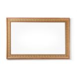 A REGENCY STYLE GILTWOOD PICTURE FRAME WALL MIRROR