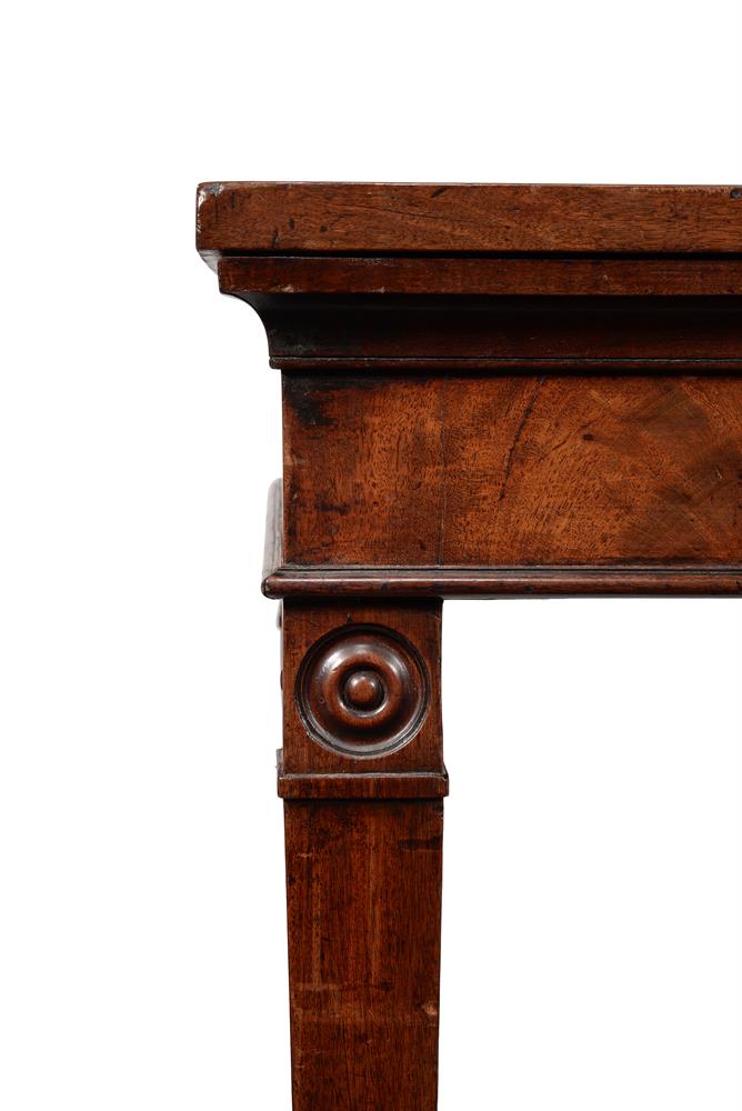 A GEORGE III MAHOGANY HALL OR SERVING TABLE, CIRCA 1790 - Image 3 of 4