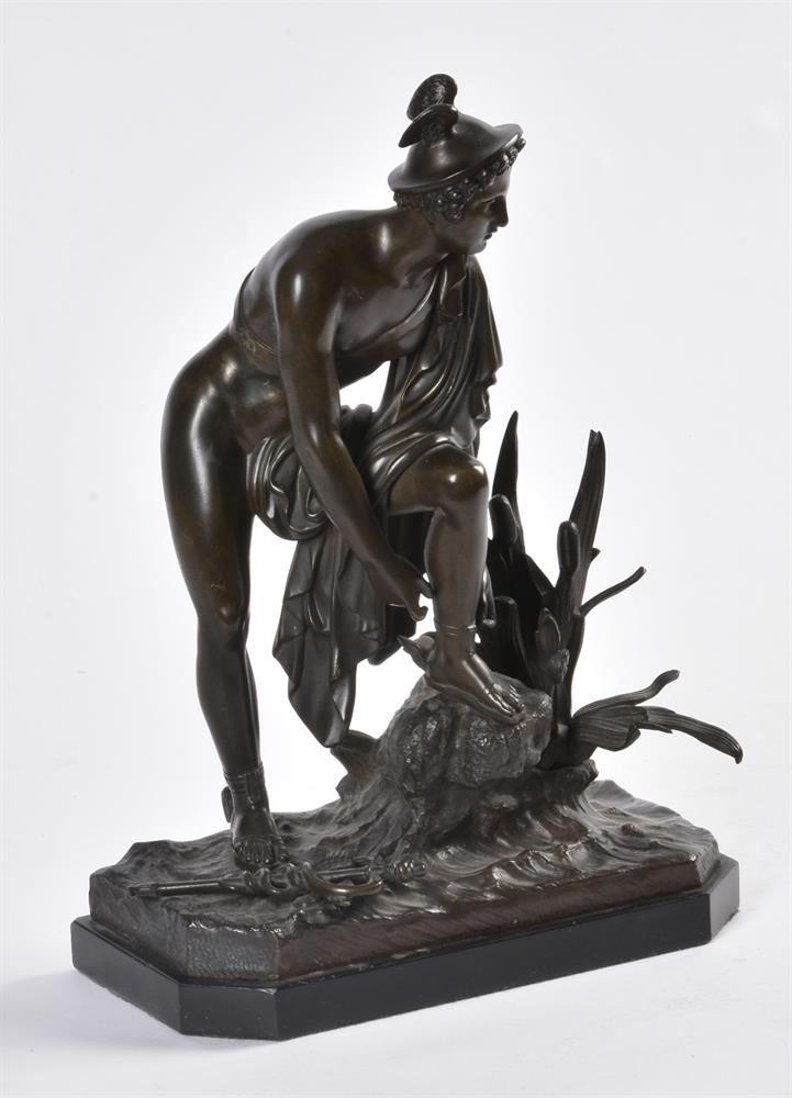 AFTER THE ANTIQUE, A BRONZE FIGURE OF MERCURY, LATE 19TH/EARLY 20TH CENTURY - Image 3 of 4