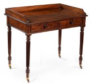 A REGENCY MAHOGANY DRESSING TABLE, CIRCA 1815, ATTRIBUTED TO GILLOWS