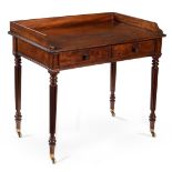 A REGENCY MAHOGANY DRESSING TABLE, CIRCA 1815, ATTRIBUTED TO GILLOWS