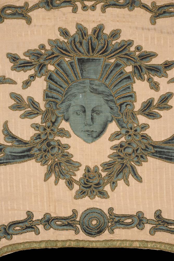 A SUITE OF ITALIAN OR FRENCH SILK BALDAQUIN BED PANELS, 18TH CENTURY AND LATER - Image 5 of 29