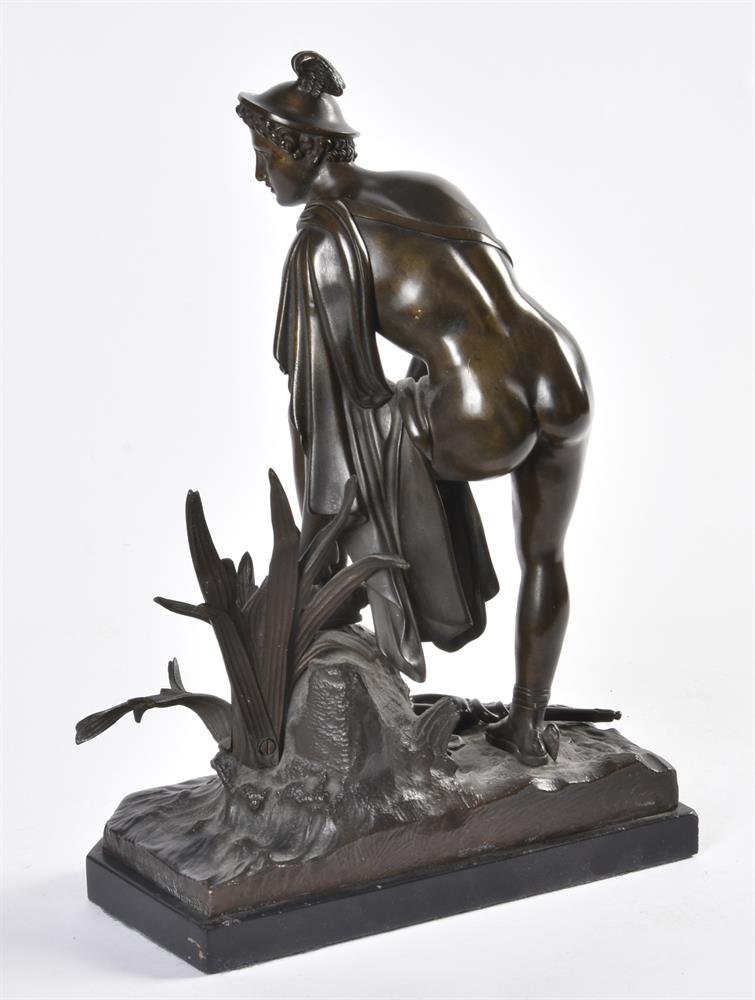 AFTER THE ANTIQUE, A BRONZE FIGURE OF MERCURY, LATE 19TH/EARLY 20TH CENTURY - Image 2 of 4