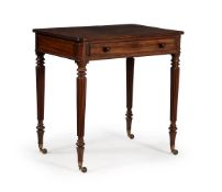 Y A REGENCY MAHOGANY 'CHAMBER' TABLE, CIRCA 1820, ATTRIBUTED TO GILLOWS