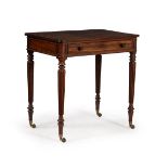 Y A REGENCY MAHOGANY 'CHAMBER' TABLE, CIRCA 1820, ATTRIBUTED TO GILLOWS