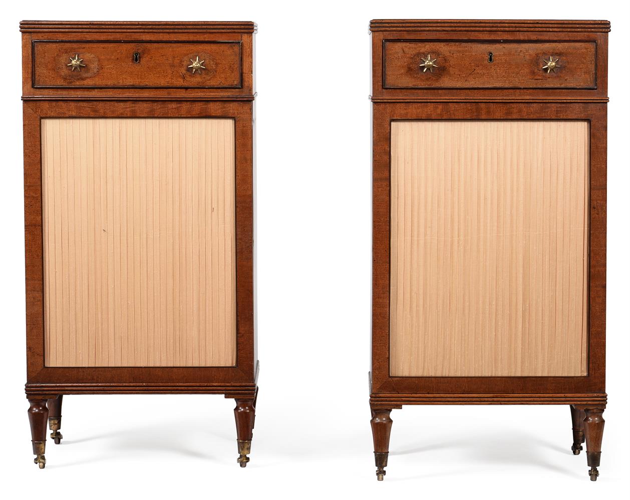 A PAIR OF REGENCY MAHOGANY SIDE CABINETS, CIRCA 1815 - Image 2 of 5