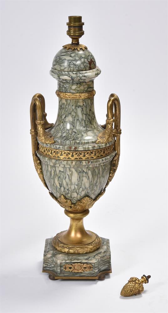 AFTER CORNELIUS VON CLEVE, A BRONZE AND ORMOLU FIGURAL TABLE LAMP, SECOND HALF 19TH CENTURY - Image 3 of 8