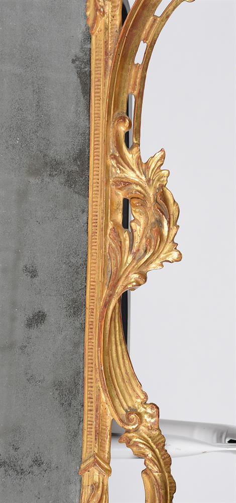 A GEORGE III GILTWOOD WALL MIRROR, CIRCA 1775 - Image 4 of 5