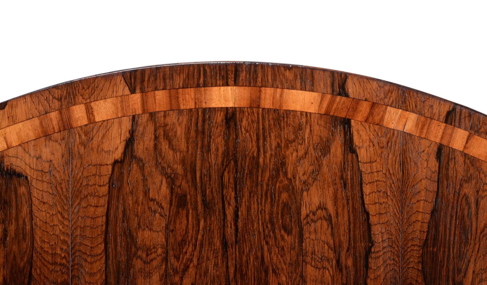 Y A GEORGE IV ROSEWOOD AND GONCALO ALVES CROSSBANDED CENTRE TABLE, CIRCA 1825 - Image 3 of 3