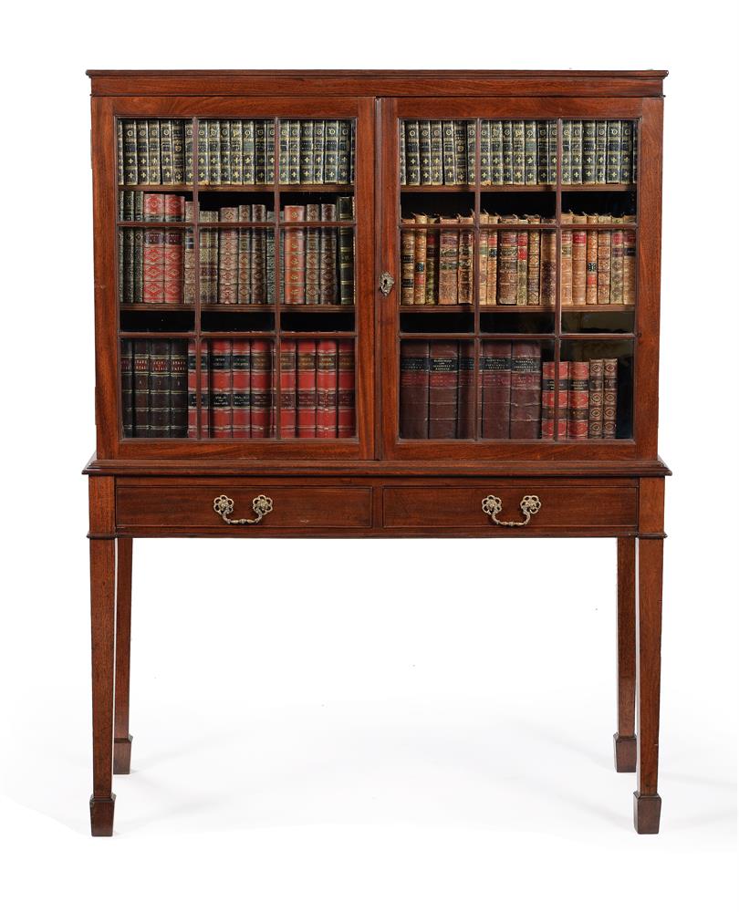 A GEORGE III MAHOGANY DISPLAY CABINET, CIRCA 1765