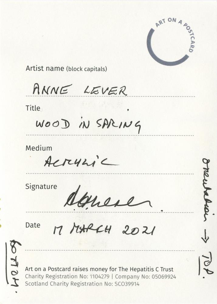 Anne Lever, Wood in Spring, 2021 - Image 2 of 3