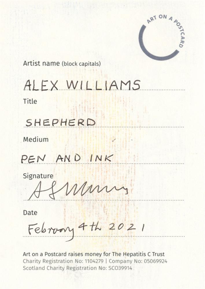 Alex Williams, Elderly Shepherd, 2021 - Image 2 of 3