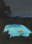 Laurence Jones, Pool with Orange Float, 2021
