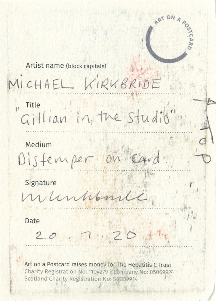 Michael Kirkbride, Gillian in the Studio, 2021 - Image 2 of 3