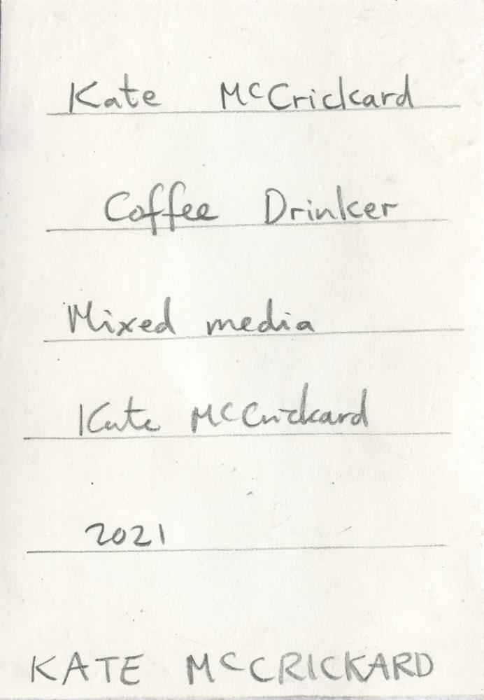 Kate McCrickard, Coffee Drinker, 2021 - Image 2 of 3