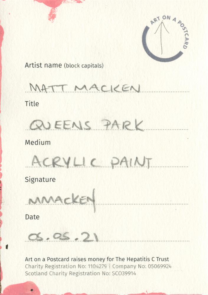 Matt Macken, Queens Park, 2021 - Image 2 of 3