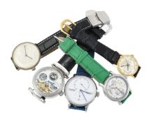 A collection of wrist watches