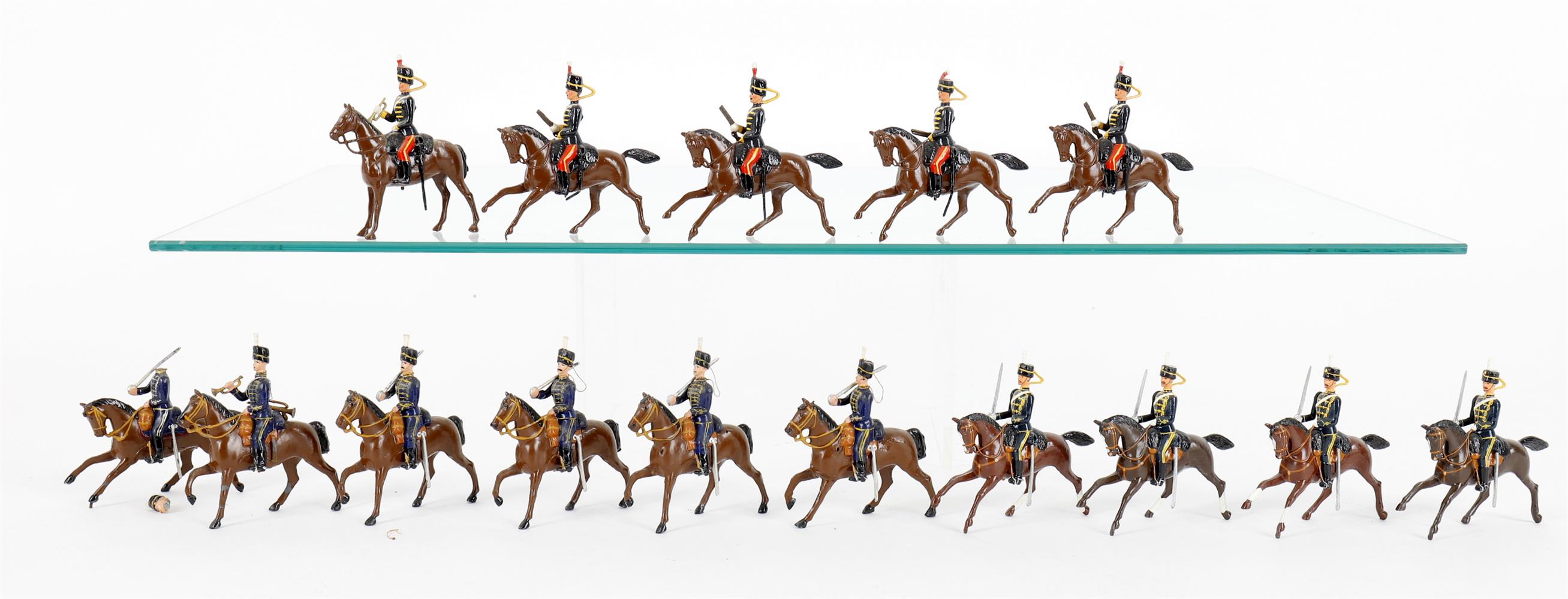 Britains various part sets to include: Royal Horse Artillery