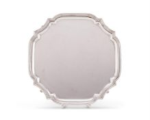 Tiffany, an American silver salver by Tiffany & Co.