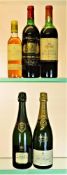 A Fine Mixed Case - Champagne/Bordeaux and Sauternes