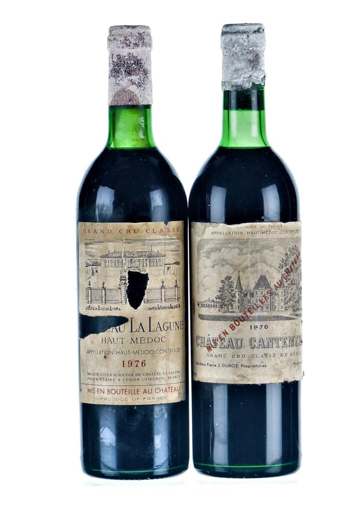 1976 Chateau La Lagune/1976 Chateau Cantemerle, Haut Medoc