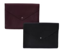 William & Son, Bruton A4 Envelope, a Sassafras leather clutch bag