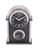 Swiza, ref. 20.0062, a limited edition palladium alarm clock