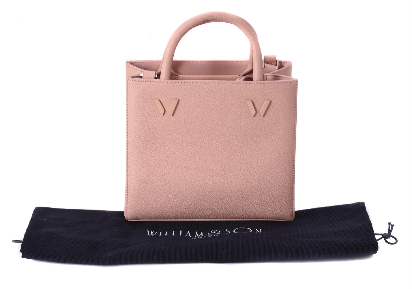 William & Son, Bruton Mini Square Shopper, a Petal leather handbag - Image 2 of 2