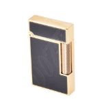 S. T. Dupont, 007 James Bond, a gilt metal and grey lighter