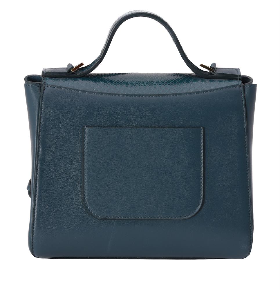 Y William & Son, Bruton, an Ocean snakeskin and leather day bag - Image 2 of 3