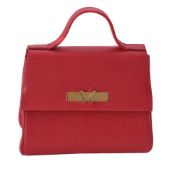 William & Son, Mini Bruton, a red leather day bag