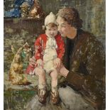 λ WILLIAM LEE-HANKEY (BRITISH 1869-1952), MOTHER AND CHILD