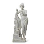 PIETRO BAZZANTI (ITALIAN 1825-1895), SCULPTED WHITE MARBLE