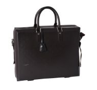 Louis Vuitton, a Monogrammed brown vernis leather shoulder case
