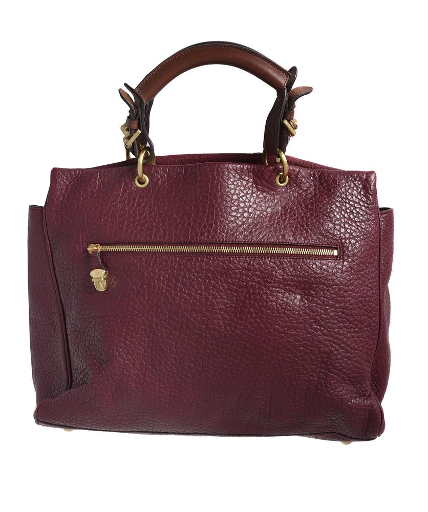 Mulberry, a claret leather handbag - Image 2 of 3