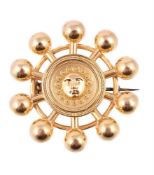 A mid Victorian Archaeological revival brooch