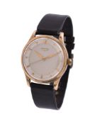 Longines, Ref. 6577, 9 carat gold wrist watch