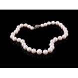 A South Sea cultured pearl necklace