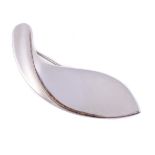 A modernist brooch by Hans Hansen for Georg Jensen